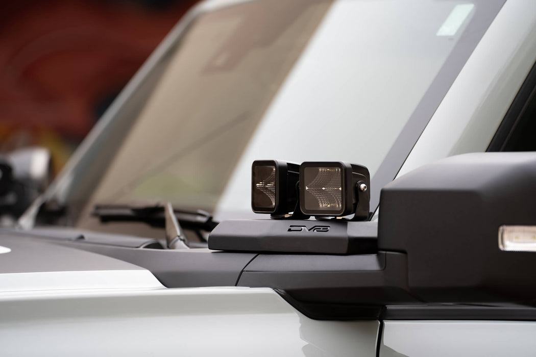 DV8 Offroad | 2021-2026 Ford Bronco A-Pillar Pod Light Mounts