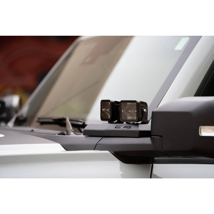 DV8 Offroad | 2021-2026 Ford Bronco A-Pillar Pod Light Mounts