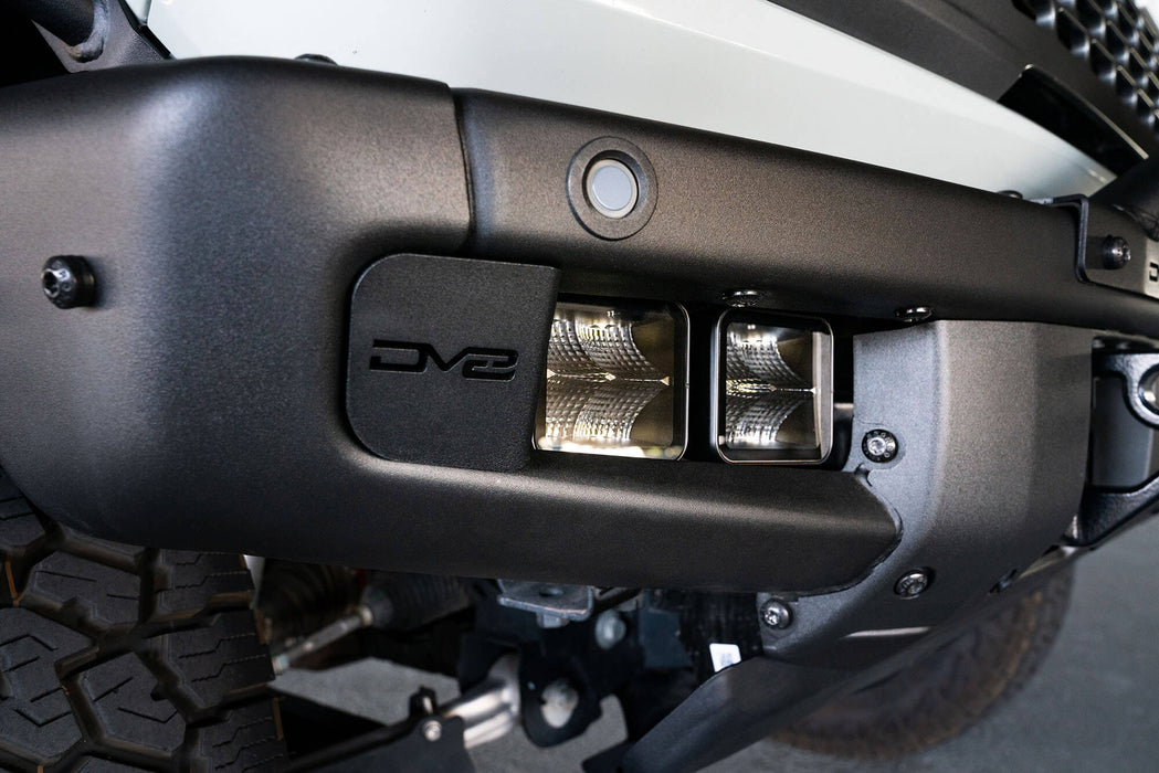DV8 Offroad | 2021-2026 Ford Bronco Factory Bumper Fog Pocket Light Mounts