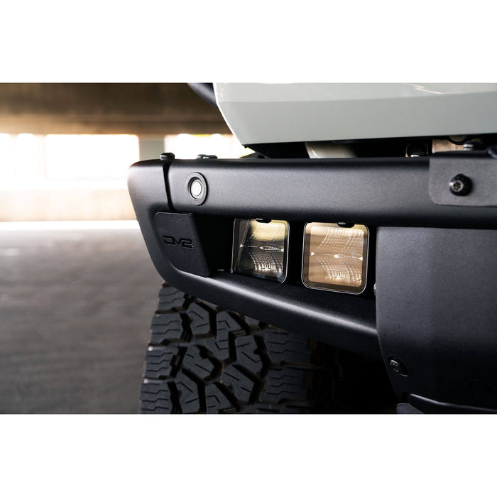 DV8 Offroad | 2021-2026 Ford Bronco Factory Bumper Fog Pocket Light Mounts