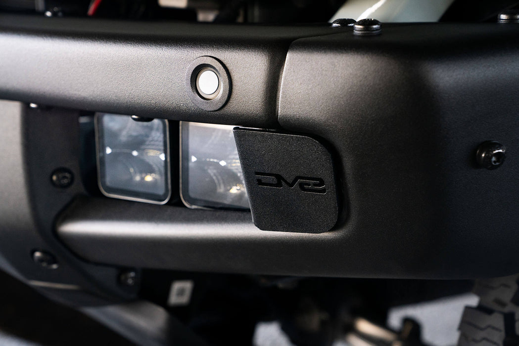 DV8 Offroad | 2021-2026 Ford Bronco Factory Bumper Fog Pocket Light Mounts