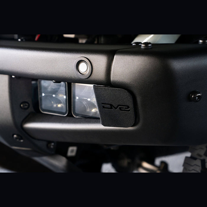 DV8 Offroad | 2021-2026 Ford Bronco Factory Bumper Fog Pocket Light Mounts