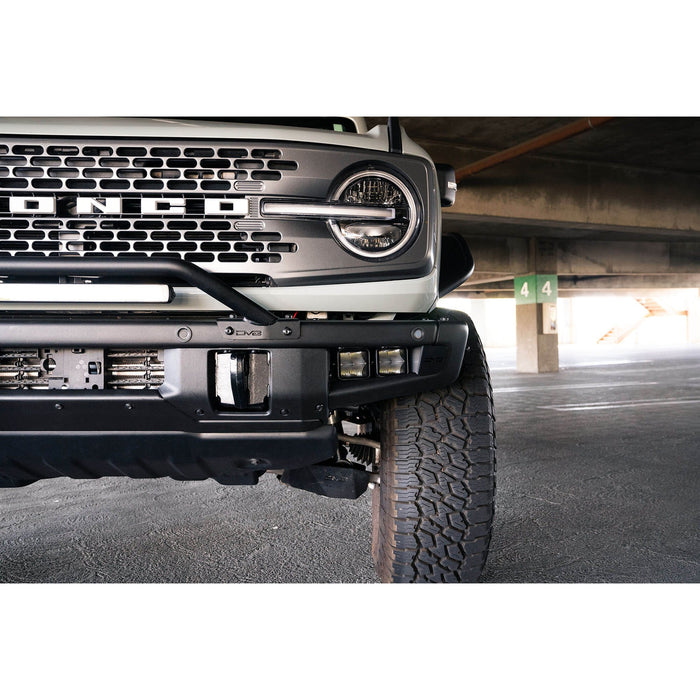 DV8 Offroad | 2021-2026 Ford Bronco Factory Bumper Fog Pocket Light Mounts