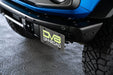 DV8 Offroad | 2021-2026 Ford Bronco Factory Front Bumper License Relocation Bracket | Side