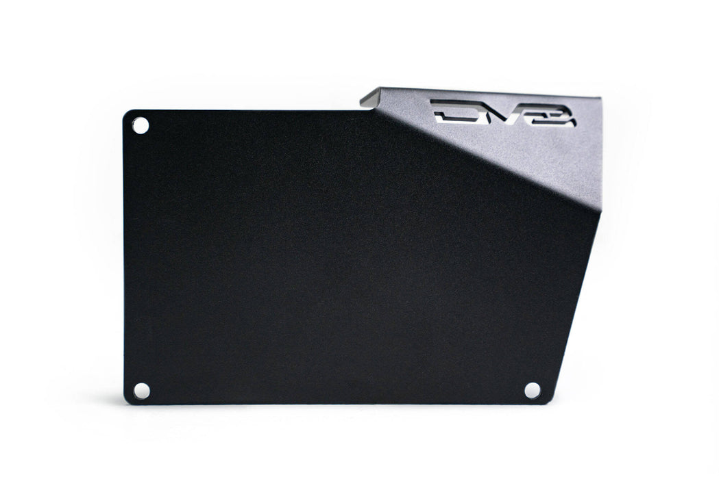 DV8 Offroad | 2021-2026 Ford Bronco Factory Front Bumper License Relocation Bracket | Side