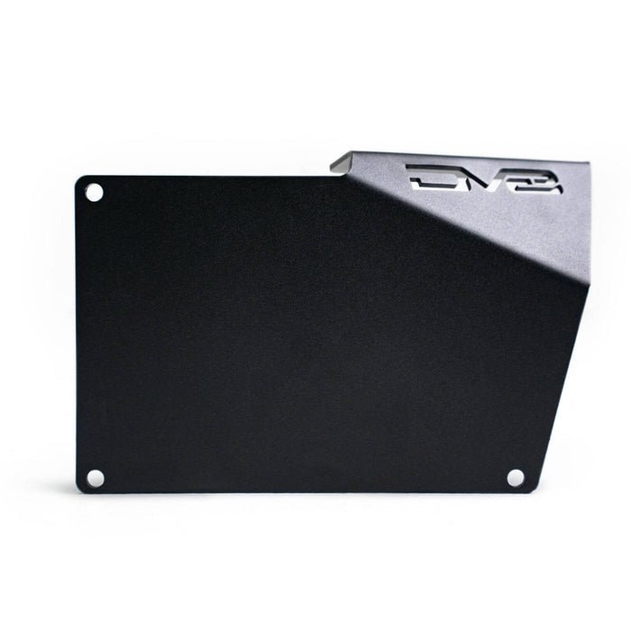 DV8 Offroad | 2021-2026 Ford Bronco Factory Front Bumper License Relocation Bracket | Side