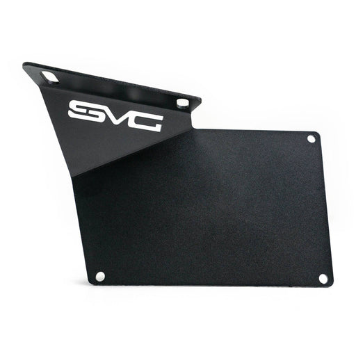 DV8 Offroad | 2021-2026 Ford Bronco Factory Front Bumper License Relocation Bracket | Side