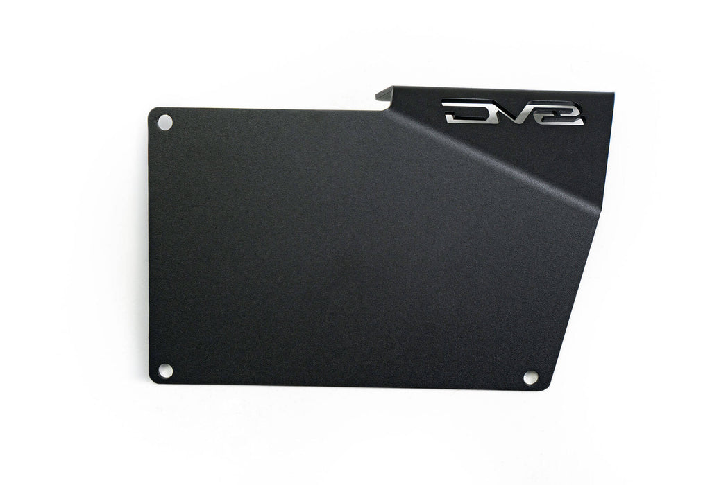 DV8 Offroad | 2021-2026 Ford Bronco Factory Front Bumper License Relocation Bracket | Side