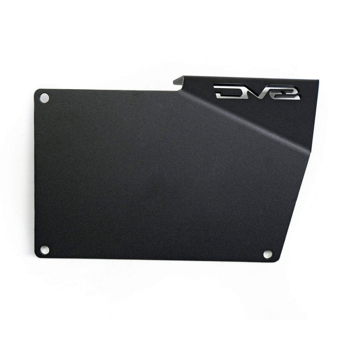 DV8 Offroad | 2021-2026 Ford Bronco Factory Front Bumper License Relocation Bracket | Side