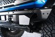 DV8 Offroad | 2021-2026 Ford Bronco Factory Front Bumper License Relocation Bracket | Side