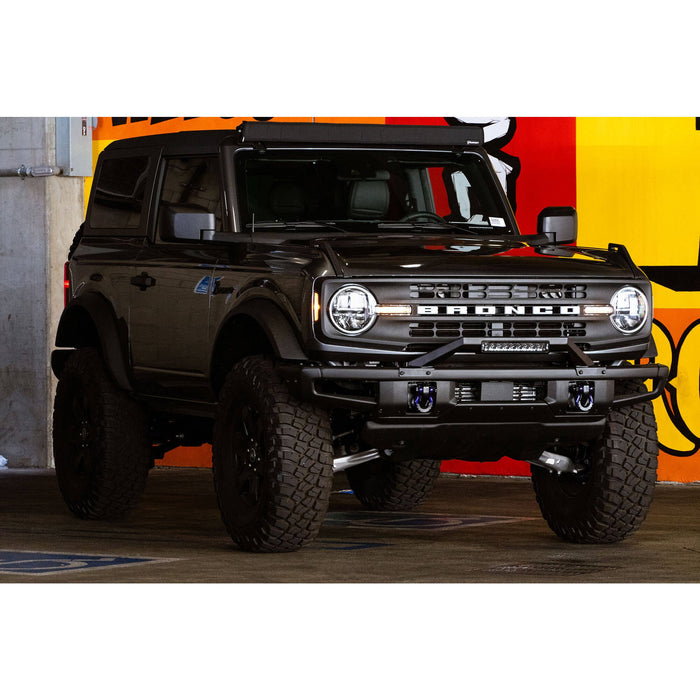 DV8 Offroad | 2021-2026 Ford Bronco | Factory Modular Front Bumper Bull Bar