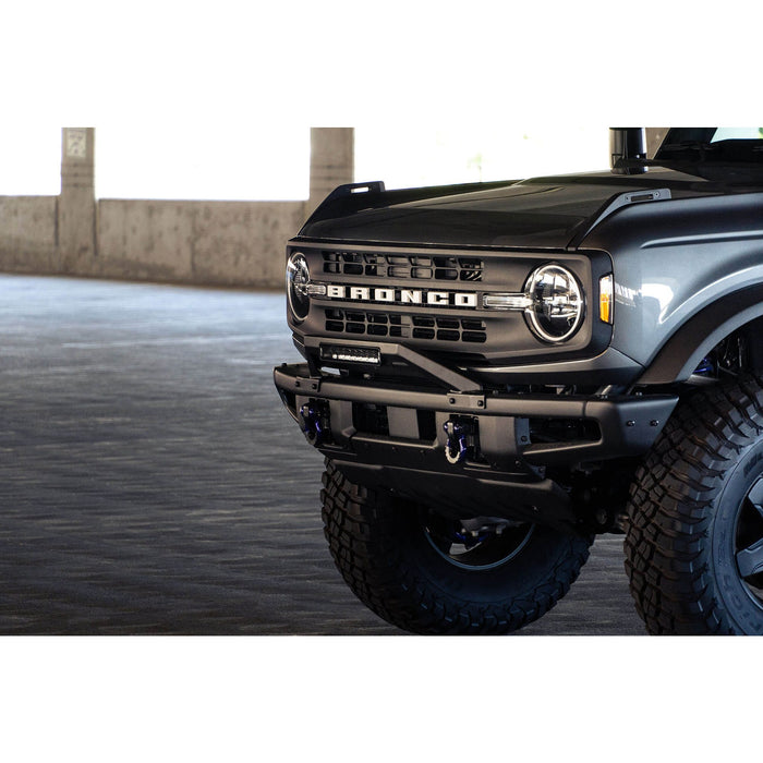 DV8 Offroad | 2021-2026 Ford Bronco | Factory Modular Front Bumper Bull Bar