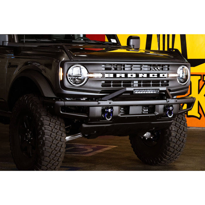 DV8 Offroad | 2021-2026 Ford Bronco | Factory Modular Front Bumper Bull Bar