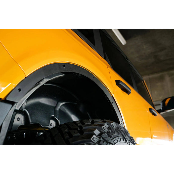 DV8 Offroad | 2021-2026 Ford Bronco | Fender Flare Deletes | Front & Rear