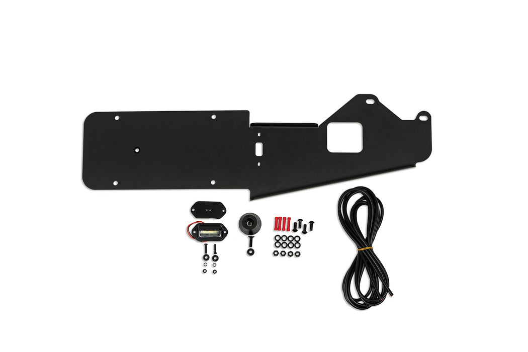 DV8 Offroad | 2021-2026 Ford Bronco Rear License Plate Relocation Bracket