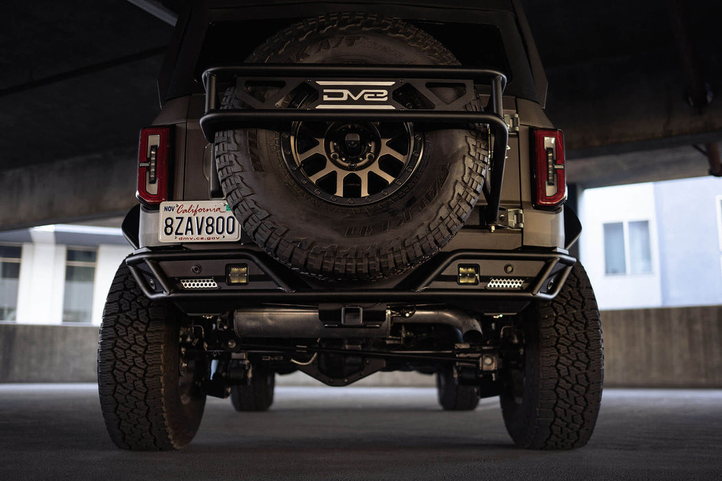 DV8 Offroad | 2021-2026 Ford Bronco Rear License Plate Relocation Bracket