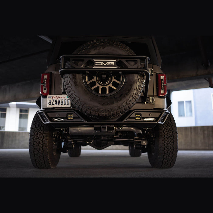 DV8 Offroad | 2021-2026 Ford Bronco Rear License Plate Relocation Bracket