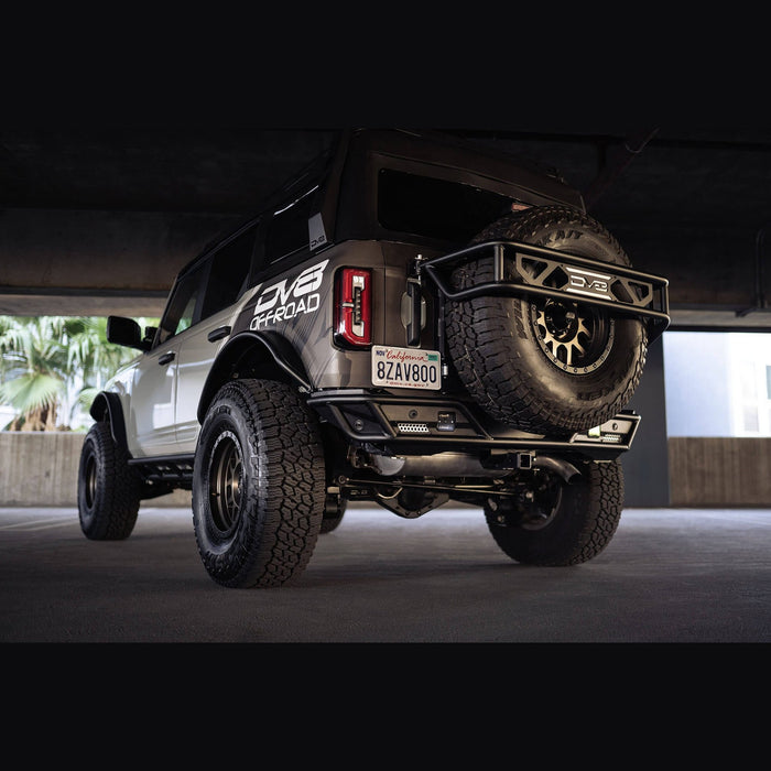 DV8 Offroad | 2021-2026 Ford Bronco Rear License Plate Relocation Bracket