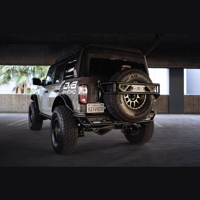 DV8 Offroad | 2021-2026 Ford Bronco Rear License Plate Relocation Bracket