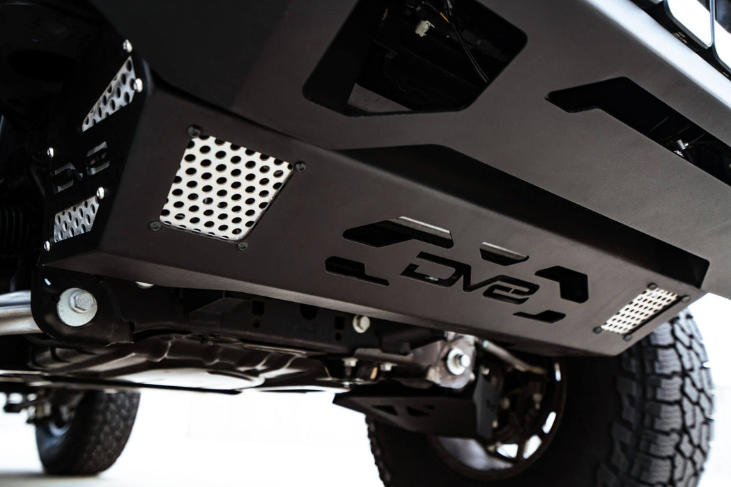 DV8 Offroad | 2021-2026 Ford Bronco Steel Front Skid Plate