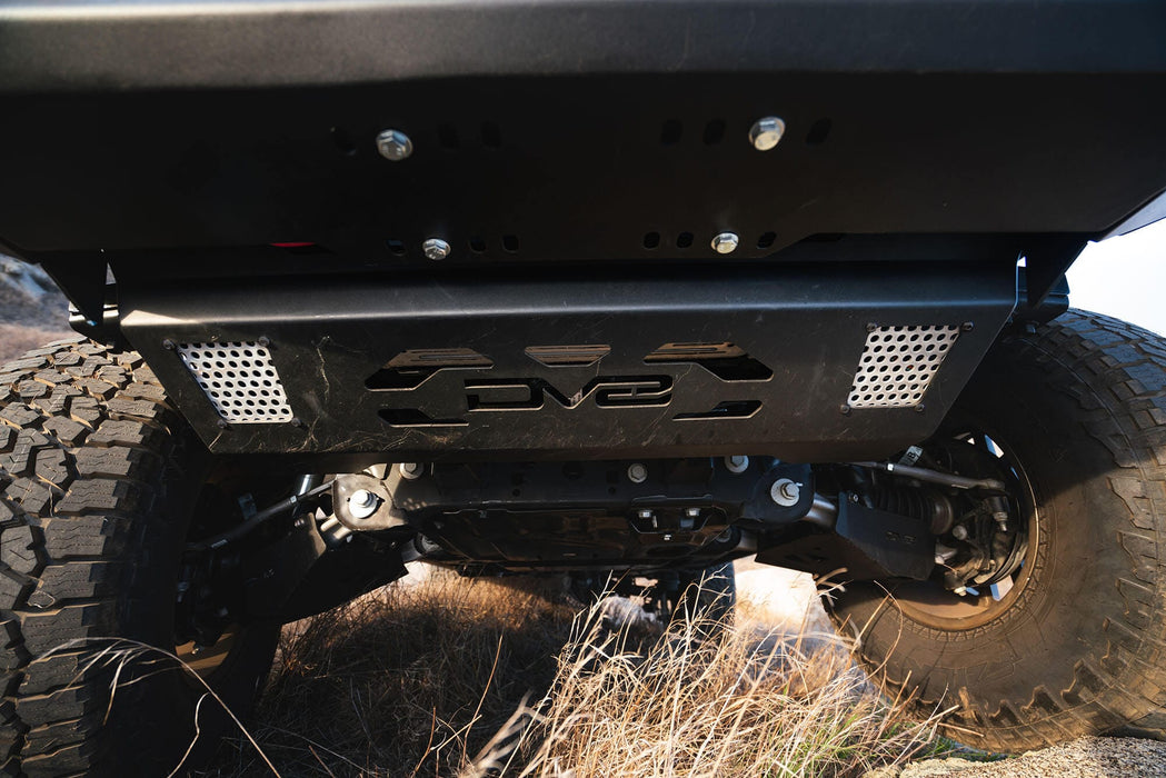 DV8 Offroad | 2021-2026 Ford Bronco Steel Front Skid Plate