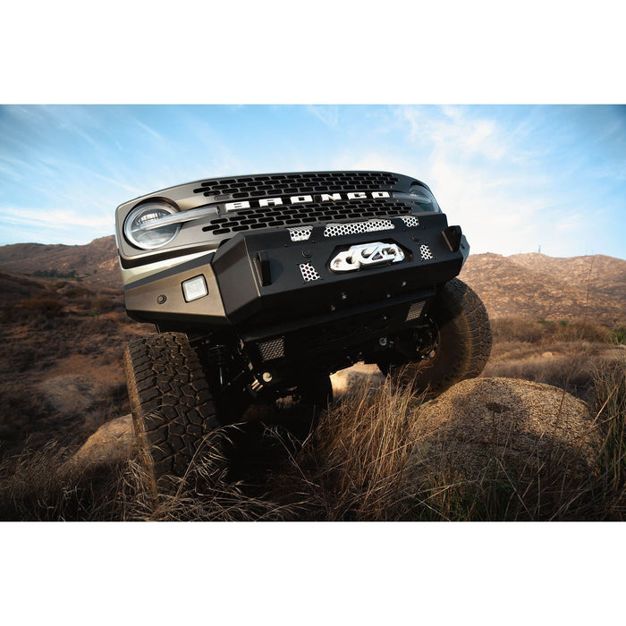 DV8 Offroad | 2021-2026 Ford Bronco Steel Front Skid Plate
