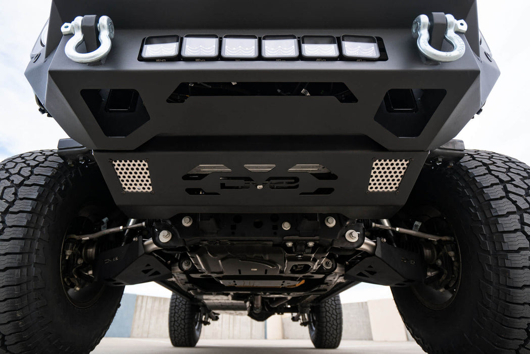DV8 Offroad | 2021-2026 Ford Bronco Steel Front Skid Plate