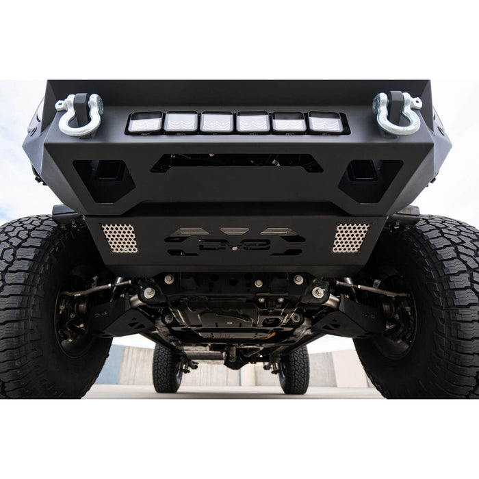 DV8 Offroad | 2021-2026 Ford Bronco Steel Front Skid Plate