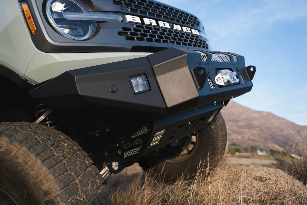 DV8 Offroad | 2021-2026 Ford Bronco Steel Front Skid Plate