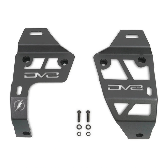 DV8 Offroad | 2021-2026 Jeep Wrangler JL 4xe | Dual Light Pod Mounts
