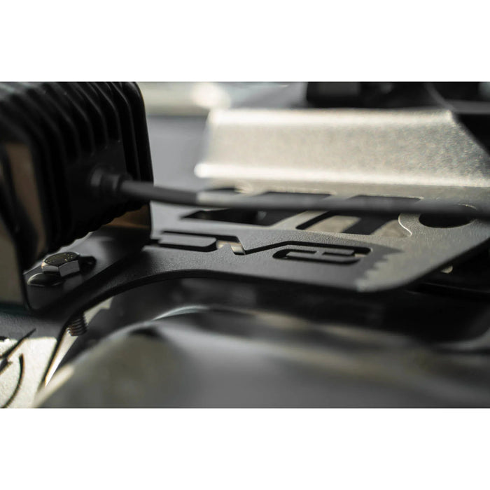 DV8 Offroad | 2021-2026 Jeep Wrangler JL 4xe | Dual Light Pod Mounts