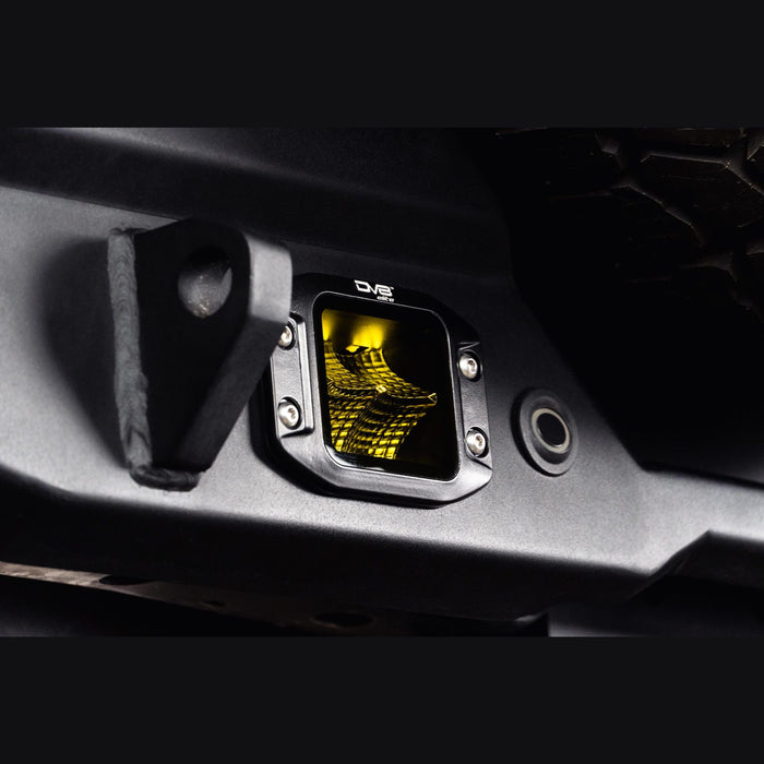 DV8 Offroad | 3-Inch Elite Series LED Amber Flush Mount Pod Light