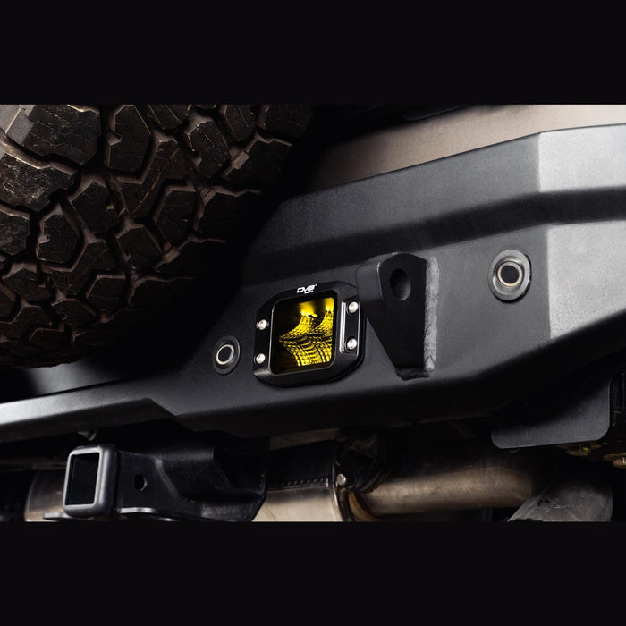 DV8 Offroad | 3-Inch Elite Series LED Amber Flush Mount Pod Light