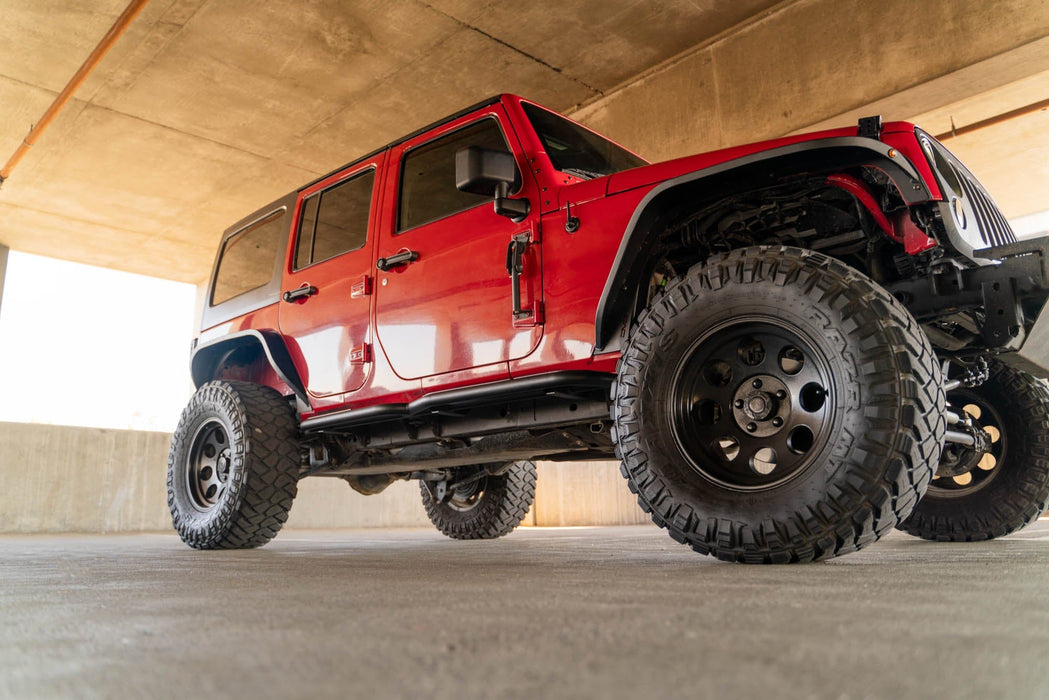 DV8 Offroad | 4-Door Jeep Wrangler JK OE Plus Side Steps