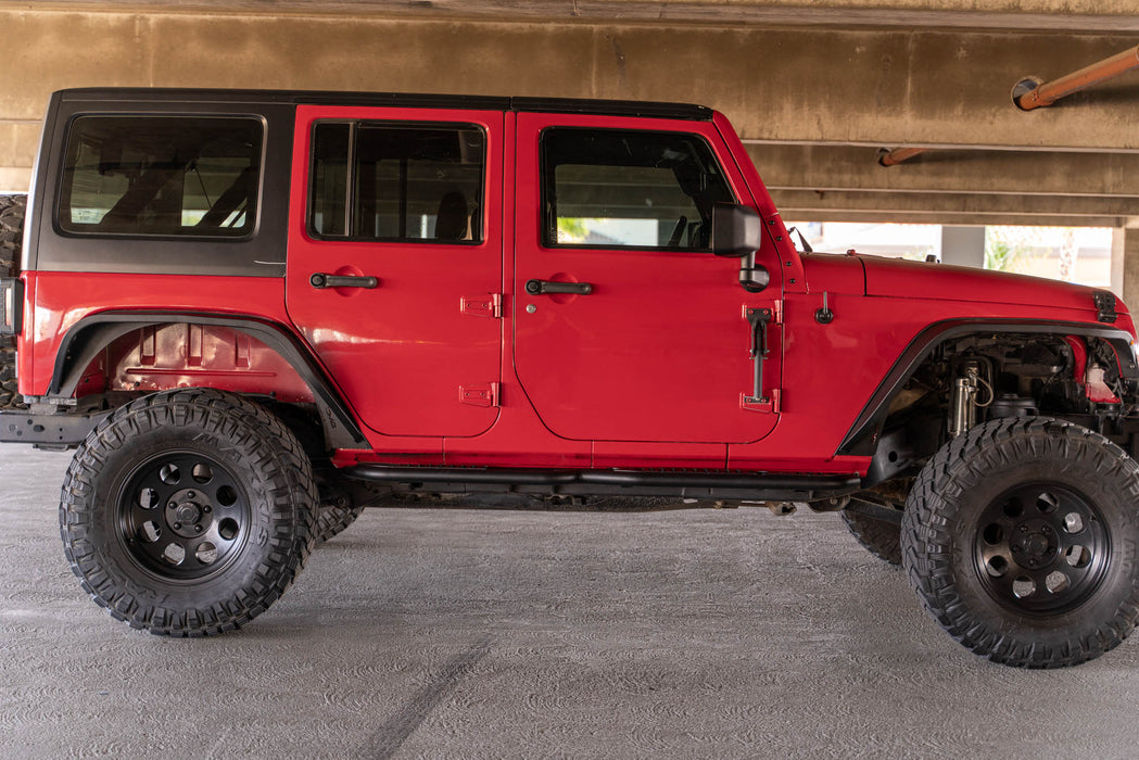 DV8 Offroad | 4-Door Jeep Wrangler JK OE Plus Side Steps