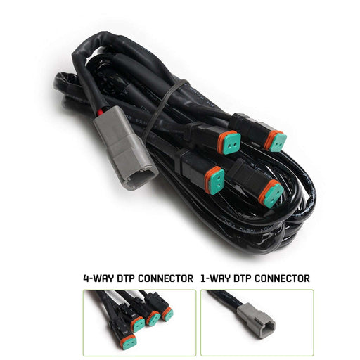 DV8 Offroad | 4-Way 1-DTP to 4-DTP Plug Harness