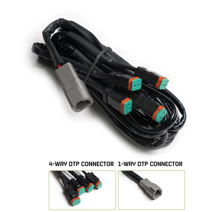 DV8 Offroad | 4-Way 1-DTP to 4-DTP Plug Harness