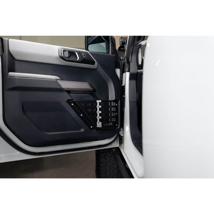 DV8 Offroad | 6th Gen Bronco Front Door Pocket MOLLE Panels