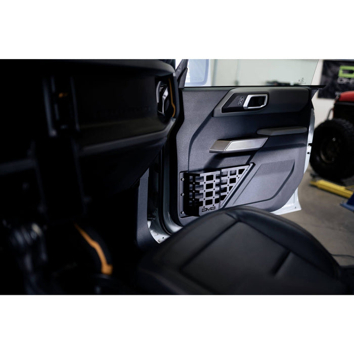 DV8 Offroad | 6th Gen Bronco Front Door Pocket MOLLE Panels