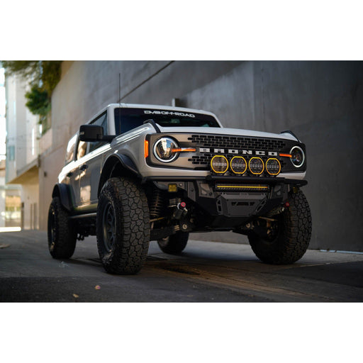 DV8 Offroad | 7-Inch Halo Elite Round Light w/ Accent Halo
