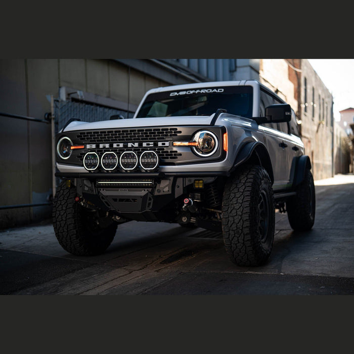 DV8 Offroad | 7-Inch Halo Elite Round Light w/ Accent Halo