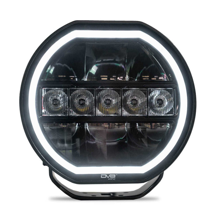DV8 Offroad | 7-Inch Halo Elite Round Light w/ Accent Halo