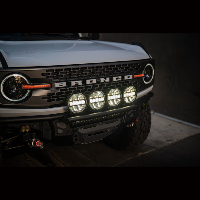 DV8 Offroad | 7-Inch Halo Elite Round Light w/ Accent Halo