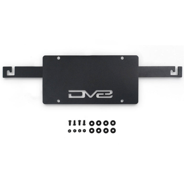 DV8 Offroad | Bronco Capable Front Bumper License Plate Mount