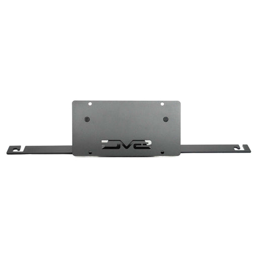 DV8 Offroad | Bronco Capable Front Bumper Slanted License Plate Mount