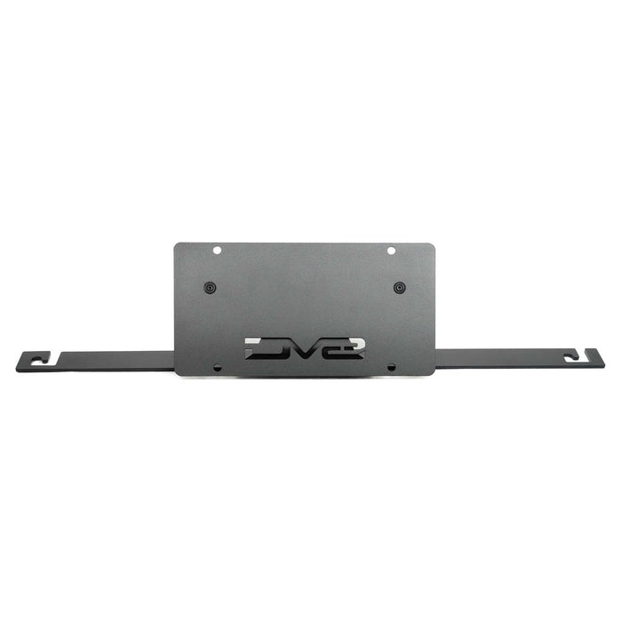 DV8 Offroad | Bronco Capable Front Bumper Slanted License Plate Mount