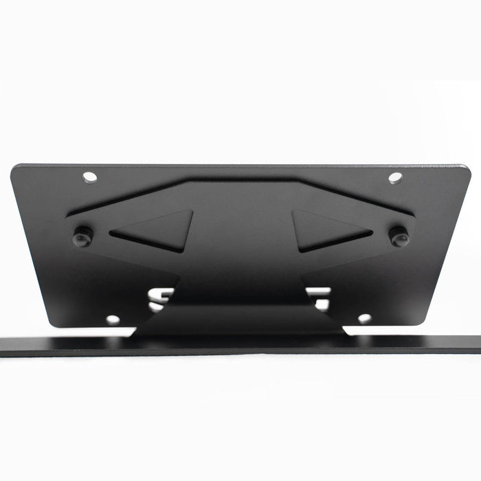 DV8 Offroad | Bronco Capable Front Bumper Slanted License Plate Mount