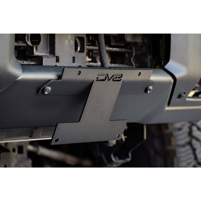 DV8 Offroad | Bronco Front License Plate Relocation Bracket