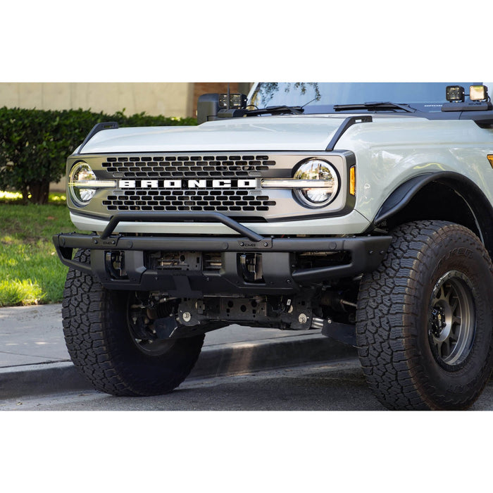 DV8 Offroad | Bronco Front License Plate Relocation Bracket