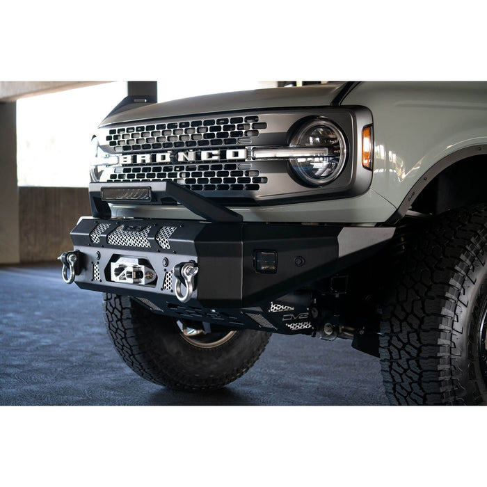 DV8 Offroad | Bull Bar with LED Light Bar Mount | For MTO & Spec Series Front Bumpers